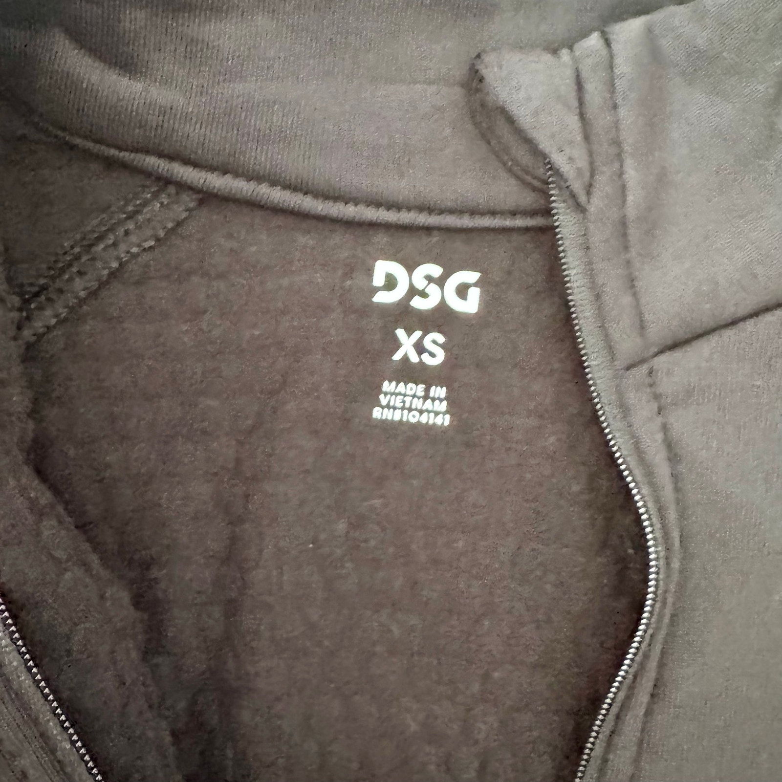 Dick's Sporting Goods Dsg Quilted 1/4 Zip Jacket Running Cold Women Xs Black — image 3 of 8